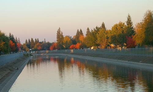 Fall Colors along the Pocket Canal - Copyright 2004 Mark Keller