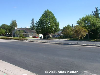 Pavement depression repair on Pocket Road - Copyright 2006 Mark Keller